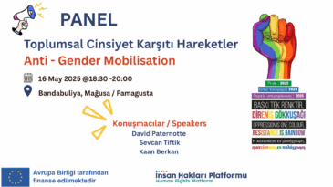 İnsan Hakları Platformu, “Toplumsal Cinsiyet Karşıtı Hareketler” paneli düzenliyor