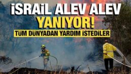 İsrail’deki tarihi yangın artarak devam ediyor: Tüm dünyadan yardım istediler!