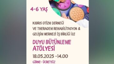 Kıbrıs Otizm Derneği, Girne bölgesindeki ilk etkinliğini pazar günü yapacak