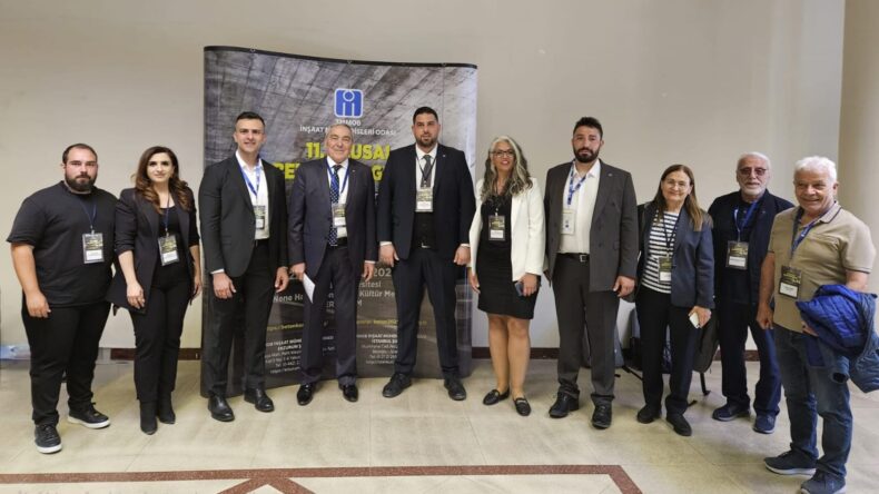 KTMMOB İnşaat Mühendisleri Odası’ndan ulusal kongre katılımı ve uluslararası temas