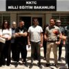 KTOEÖS, Bekirpaşa Lisesi’ndeki sınavlarla ilgili Bakanlık önünde açıklama yaptı