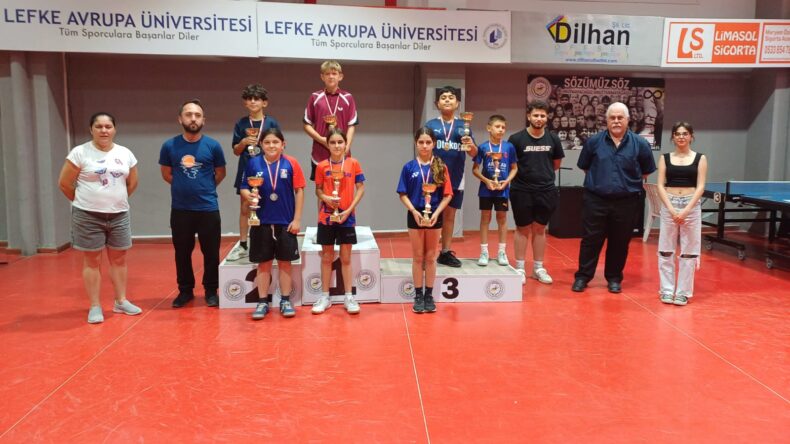 Masatenisinde En İyi U13’ler