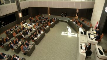 Meclis Genel Kurulu toplandı… Yeni binada ilk toplantı yapılıyor