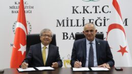 Milli Eğitim Bakanlığı ve Girne Üniversitesi arasında protokol imzalandı