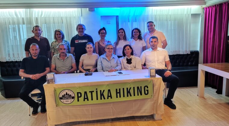 Patika Doğa Sporları Derneği ilk Genel Kurulunu yaptı…Başkan Erdoğan Işık