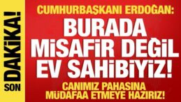 Son dakika: Erdoğan ‘Canımız pahasına’ diyerek KKTC için mesajı verdi!