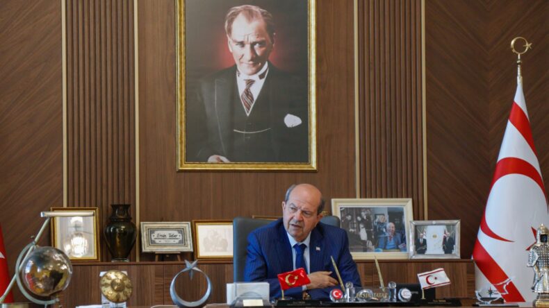 Tatar:Kıbrıs’ta iki devlet gerçeği, statükoyu sürdürme senaryolarına boyun eğmez