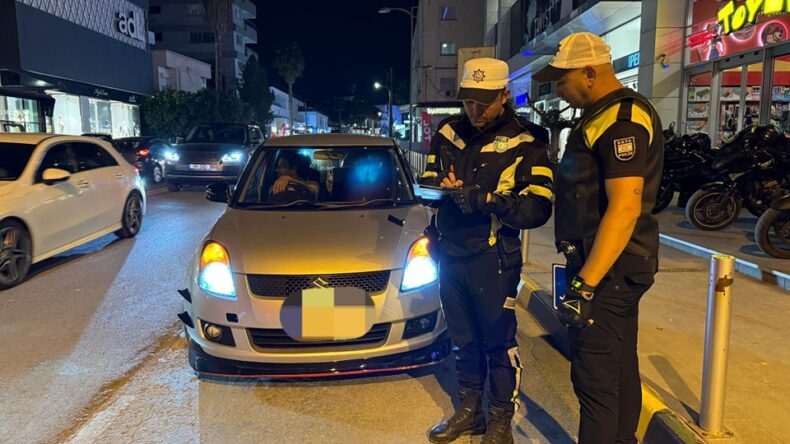 Trafik denetimlerinde 289 sürücü rapor edildi, 23 araç trafikten men edildi