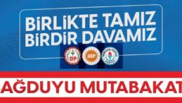 UBP, DP ve YDP’den “Sağduyu Mutabakatı” etkinliği
