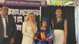 Yeşilyurt Özel Eğitim ve İş Eğitim Okulu yıl sonu sergisinin açılışı ve mezuniyet töreni yapıldı