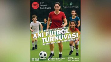 27. Naci Talat Halı Saha Futbol Anı Turnuvası 16 Haziran’da başlıyor