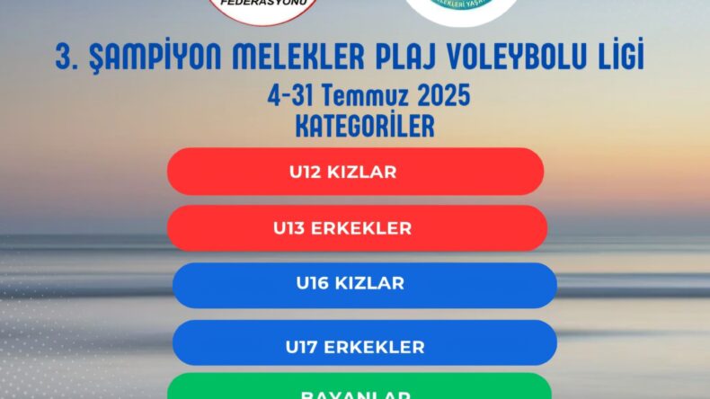 3. Şampiyon Melekler Plaj Voleybolu Ligi