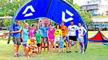 Arda Erkan asısına 11. Kite Surf etkinliği yapıldı