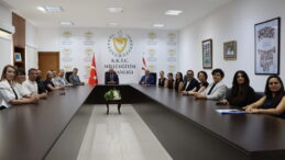 Çavuşoğlu, AÖA Başkanı Konedralı ve akademi öğretmenlerini kabul etti