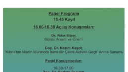 Çevre Koruma Vakfı, 5 Haziran Dünya Çevre Günü dolayısıyla panel düzenliyor