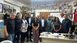 CTP Girne İlçesi’nden Akdeniz Spor Birliği’ne ziyaret