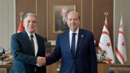 Cumhurbaşkanı Tatar, Abdullah Gül’ü kabul etti
