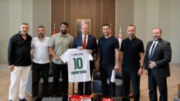 Cumhurbaşkanı Tatar, Gençlik Gücü Spor Kulübü yönetimini kabul etti