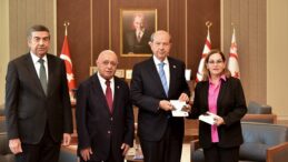 Cumhurbaşkanı Tatar, Türk Edebiyatı Vakfı Başkanı Serhat Kabaklı’yı kabul etti