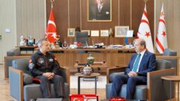 Cumhurbaşkanı Tatar, Türkiye’nin ilk astronotu Alper Gezeravcı’yı kabul etti