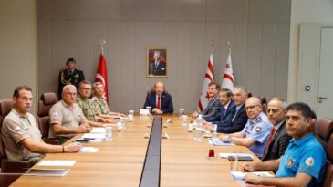 Cumhurbaşkanlığı’nda güvenlik toplantısı yapıldı