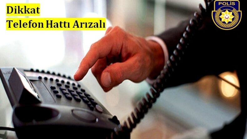 Dipkarpaz Polis Karakoluna ait telefon hatları devre dışı