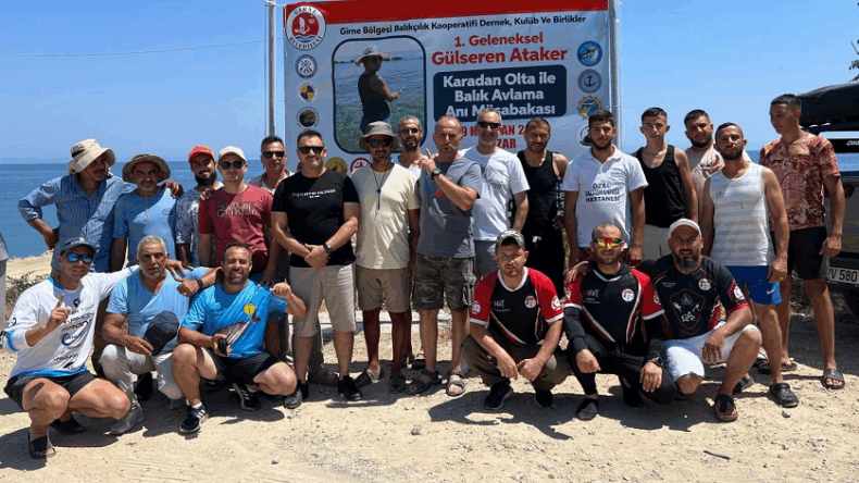 Gülseren Ataker anısına balık avlama yarışması düzenlendi