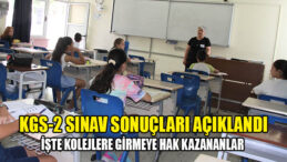 KGS-2 sonuçları açıklandı