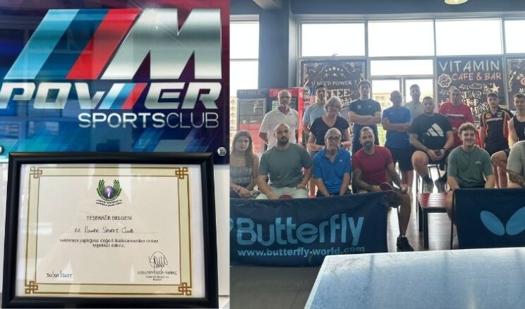 Mpower Sports Club’dan Lösev’e Destek: Masa Tenisi Turnuvası ile Umut Oldular
