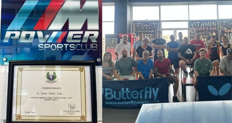 Mpower Sports Club’dan Lösev’e Destek: Masa Tenisi Turnuvası ile Umut Oldular