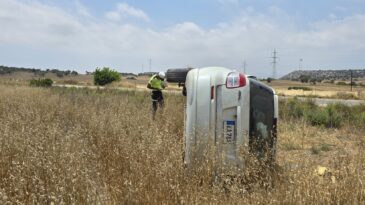 Pamuklu-Gazimağusa yolunda kaza