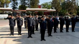 Polis Günü dolayısıyla Polis Genel Müdürü Kasım Kuni ve heyeti anıtlara çelenk koydu