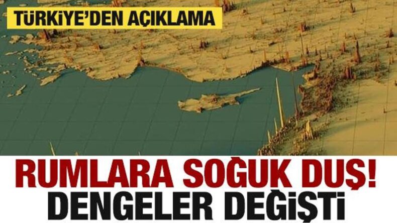 Rumlara soğuk duş! Türkiye’den jet açıklama…Dengeler değişiyor