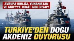Türkiye’den son dakika Doğu Akdeniz duyurusu! Yunanistan, GKRY ve AB’ye tokat gibi cevap