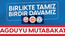 UBP, DP ve YDP’den “Sağduyu Mutabakatı” etkinliği