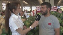 Üretici Ahmet Uzunkaya özellikle lezzetli karpuz seçiminde dikkat edilmesi gerekenleri anlattı