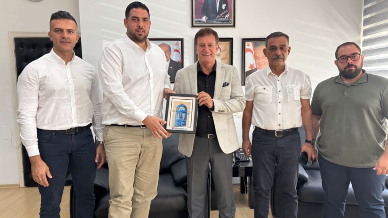 Arıklı, İnşaat Mühendisleri Odası heyetini kabul etti