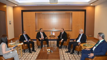 Ataoğlu ile Nağıyev, Ankara’da bir araya geldi: KKTC’nin tanıtımı için ortak adımlar