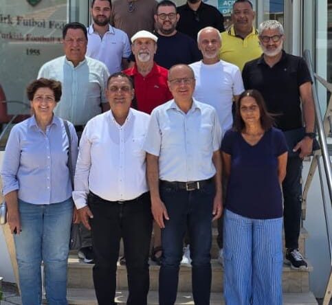 CTP Spor Komitesi Futbol Kulüpler Birliği’ni ziyaret etti