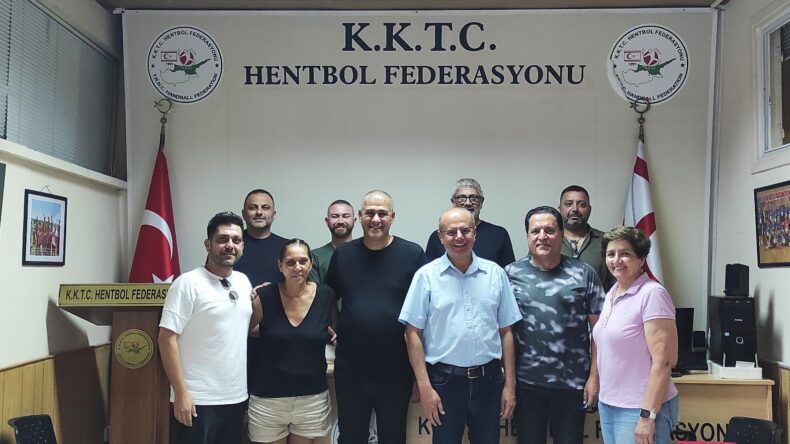 CTP Spor Komitesi, Hentbol Federasyonu’nu ziyaret etti