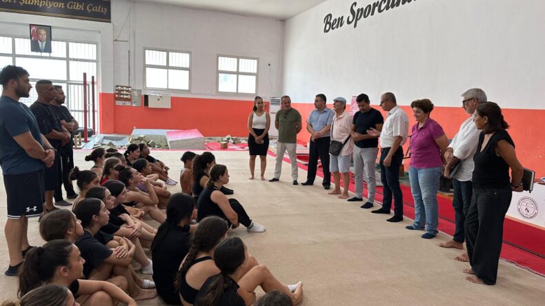 CTP’den Cimnastik Federasyonu’na ziyaret