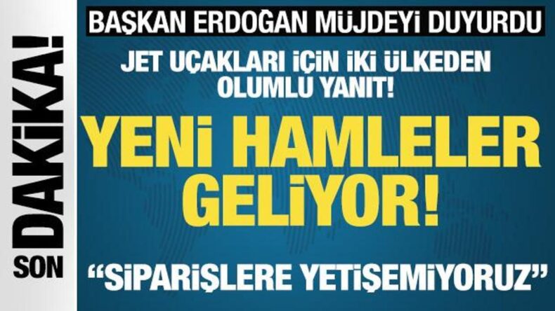Cumhurbaşkanı Erdoğan müjdeyi duyurdu! Yeni hamleler geliyor: ‘Siparişlere yetişemiyoruz!’