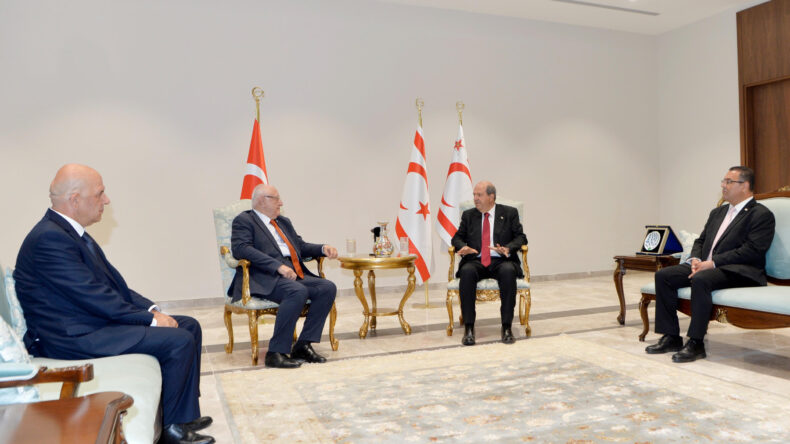 Cumhurbaşkanı Tatar, İyi Parti Heyetini kabul etti