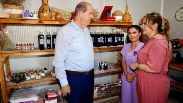 Cumhurbaşkanı Tatar:Lavanta üretimi turizm ve ekonomiye katkıda bulunacak