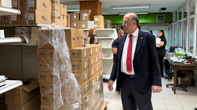Dinçyürek:İlaç stoklarımız yeterli seviyede