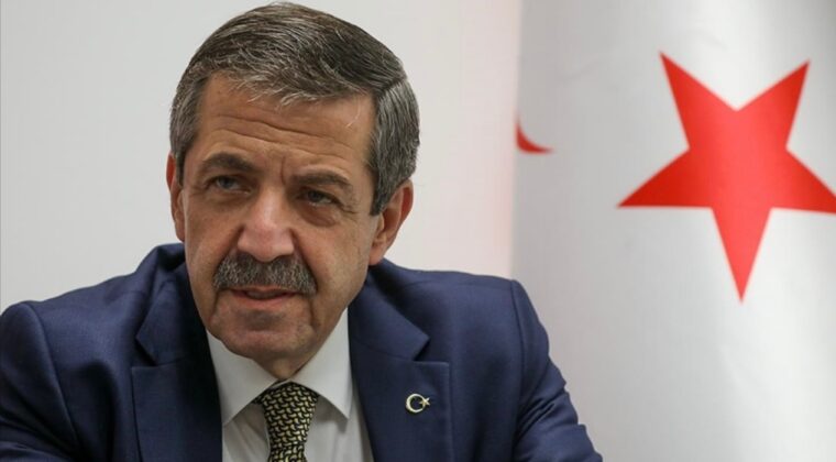 Dışişleri Bakanı Tahsin Ertuğruloğlu, şehitler için taziye mesajı yayımladı