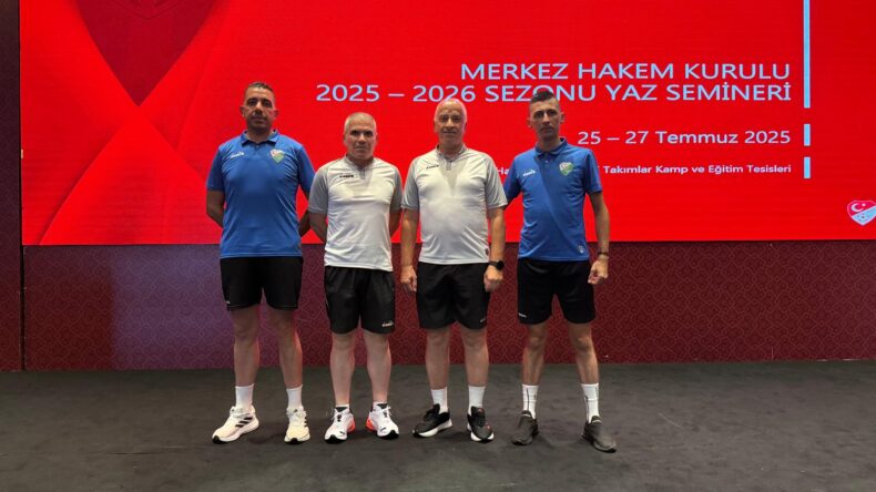 Hakemlerimiz Riva’da