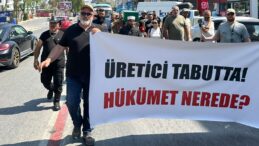 Hayvan Üreticileri ve Yetiştiricileri Birliği eylem yaptı