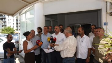 HÜR-İŞ, İhtiyat Sandığı Dairesi önünde basın açıklaması yaptı…