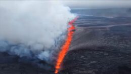 İzlanda’da iki yılda dokuzuncu volkanik patlama yaşandı